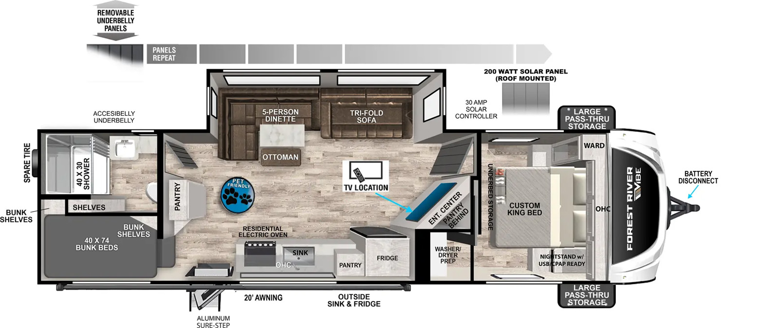 2600BH Floorplan Image